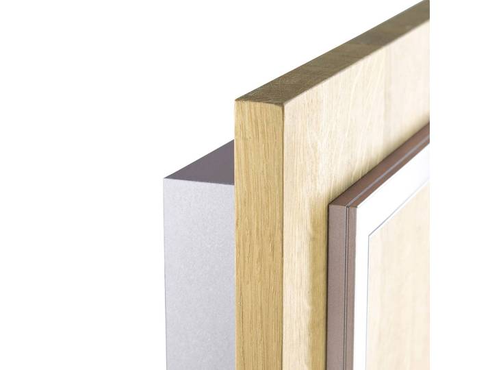 Plafondlamp Mia, dimbaar, hout licht, Woon-/ Eetkamer, Hout, Scandinavisch, plafondlamp hout