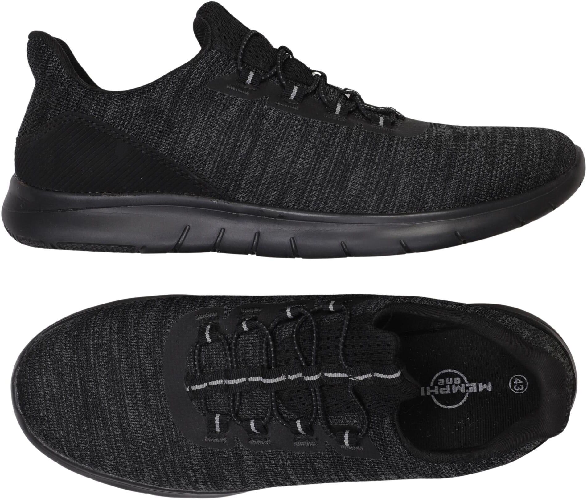 Mephisto Herren Sneaker, Grau, Gr. EU 43, Kunstleder - Second Hand