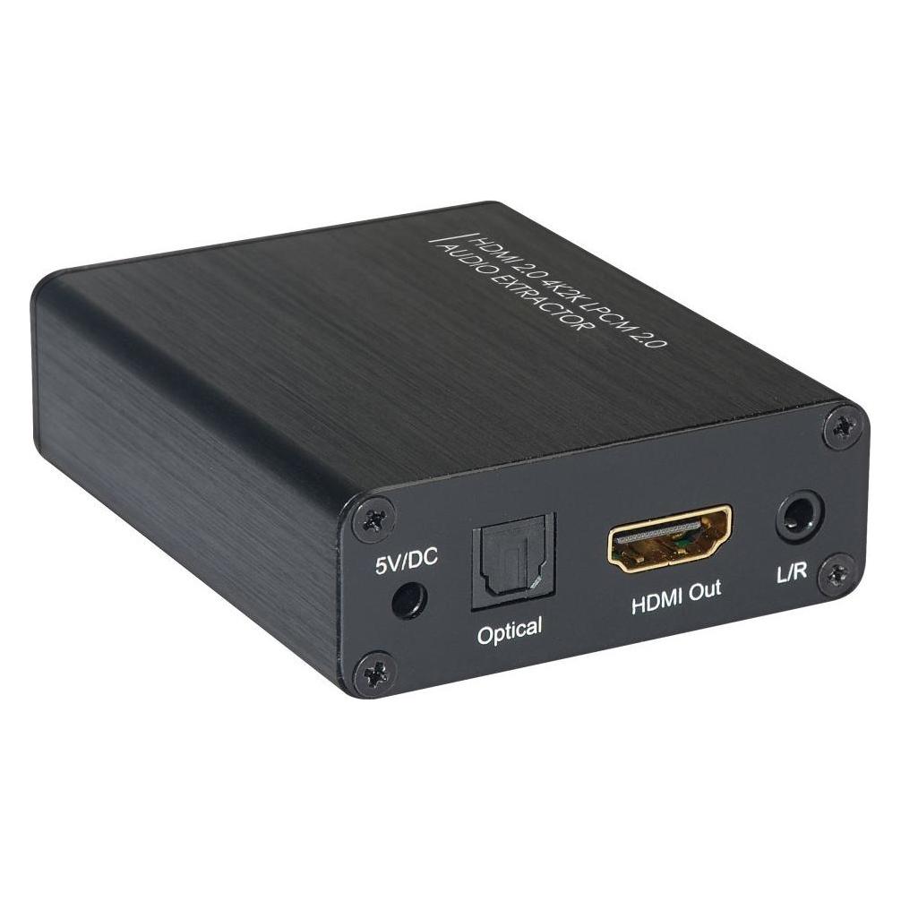 Techly HDMI Audio-Extractor auf LPCM 2CH 3D (IDATA-HDMI-EA4K)