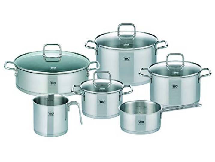 ELO 72401 Topfset, Edelstahl, 10 teilig