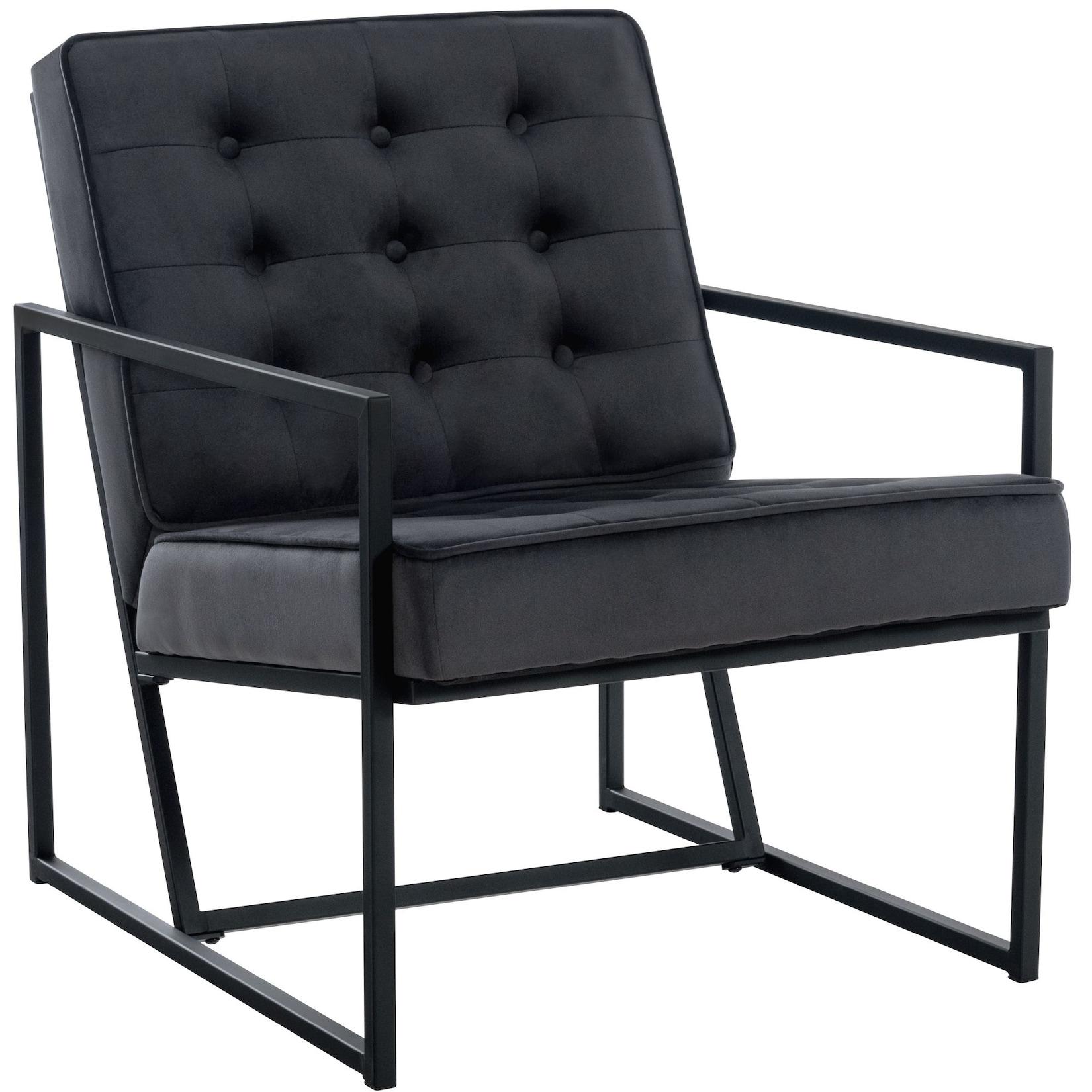 CLP Lounger Avon Samt - Farbe: grau