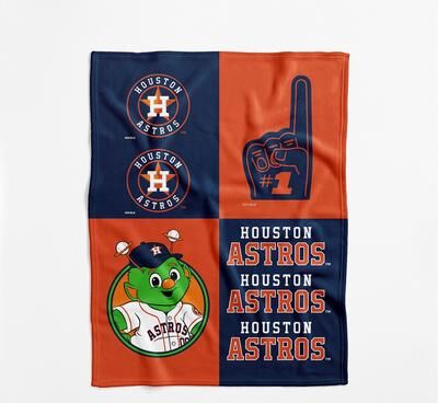 MLB Domino Swaddle Blanket