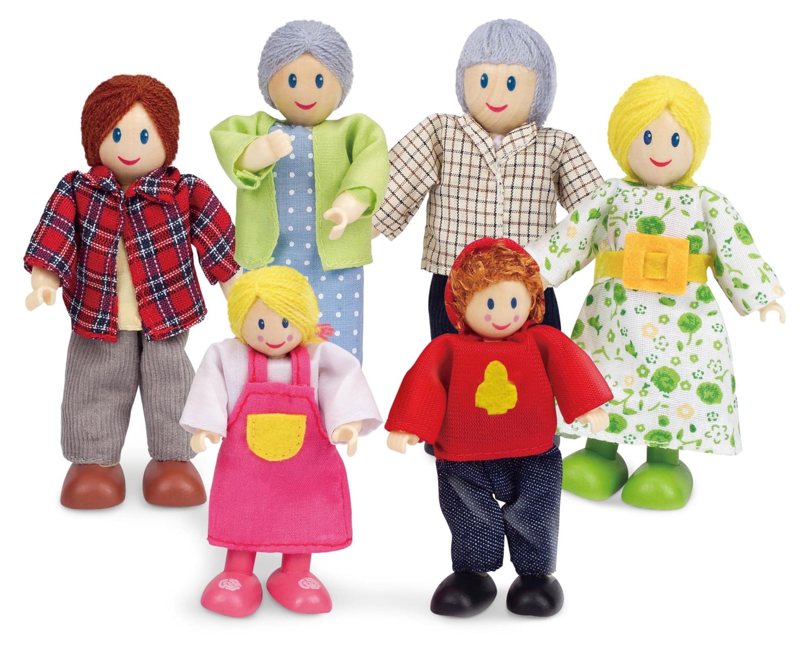 Hape Poppenfamilie met uniek accessoire