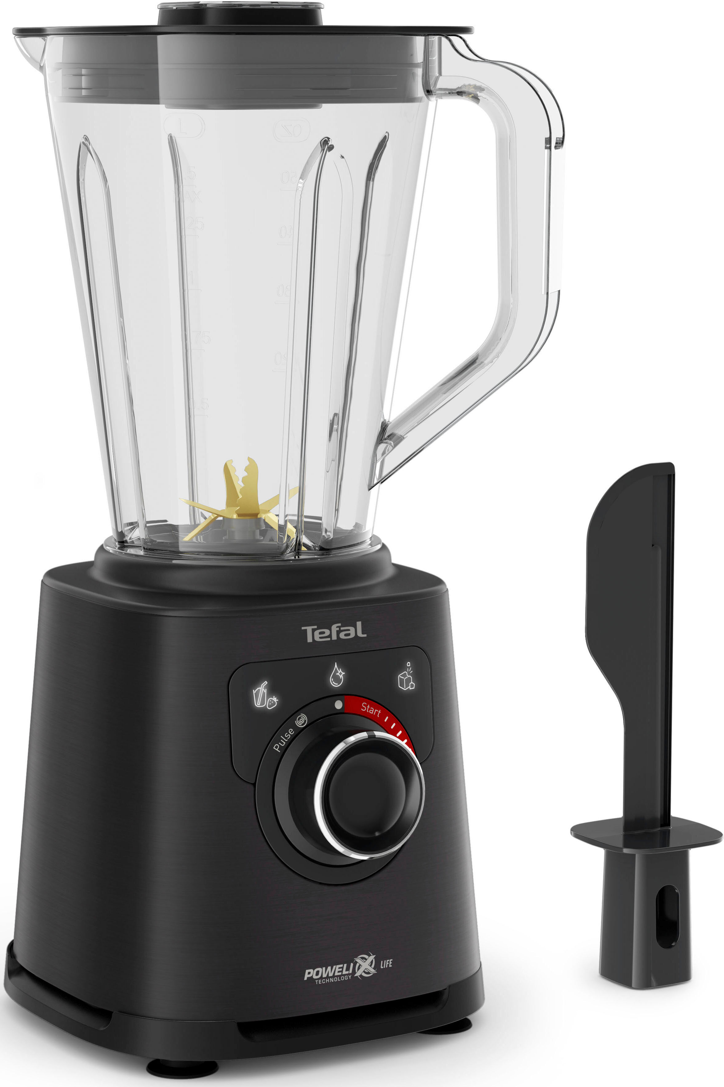 TEFAL Standmixer "BL88A8 Perfectmix+", schwarz, B:19cm H:40,8cm T:20,3cm, Zerkleinerer