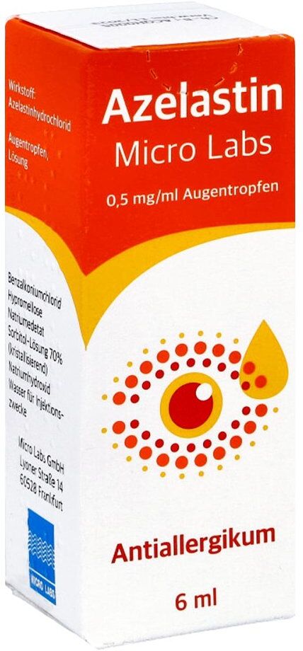 Azelastin Micro Labs 0,5 mg/ml Augentropfen