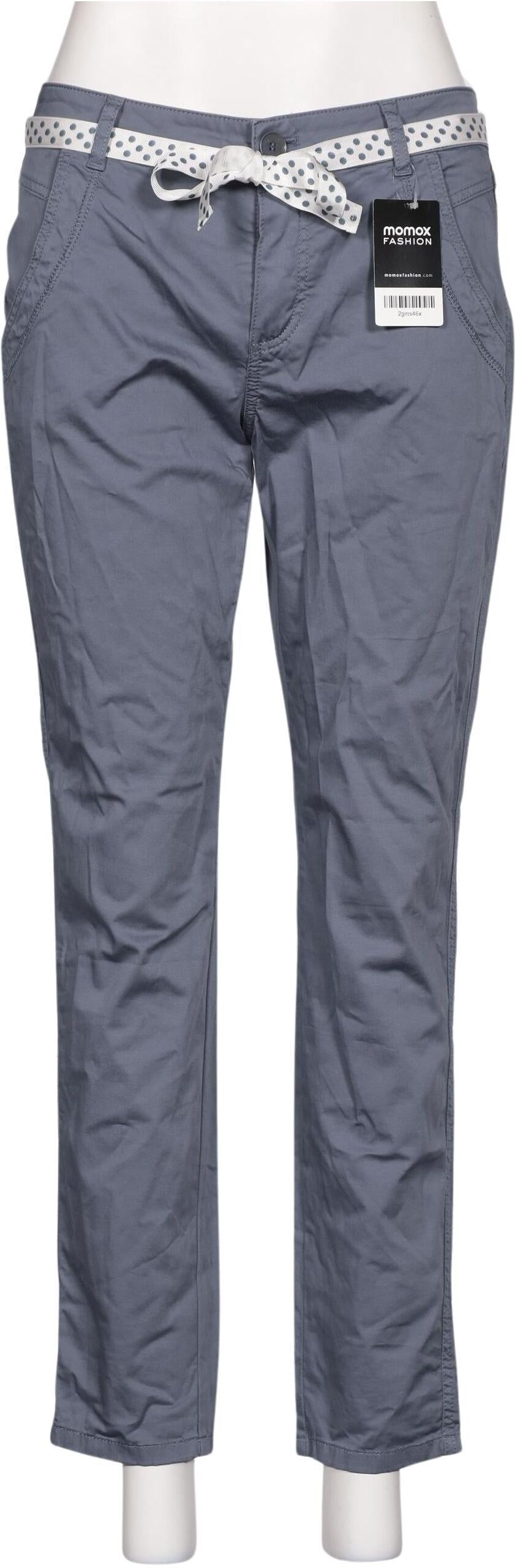 Taifun Damen Stoffhose, Grau, Gr. W31, Baumwolle / Elasthan - Second Hand