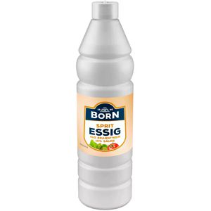 Born Tafelessig Sprit, aus Branntwein, 10% Säure, in der Flasche, 0,75 Liter