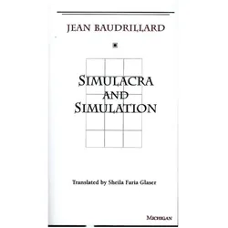 Simulacra and Simulation, Fachbücher von Jean Baudrillard
