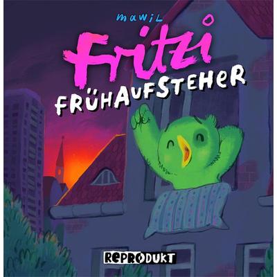 Fritzi Frühaufsteher, Gebundene Ausgabe von Mawil, Reprodukt, 978-3-95640-343-9