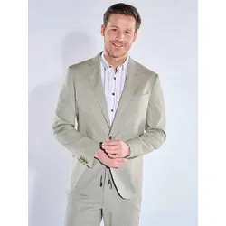 engbers Herren Leichtes Anzug-Sakko Grün slim fit uni - 46