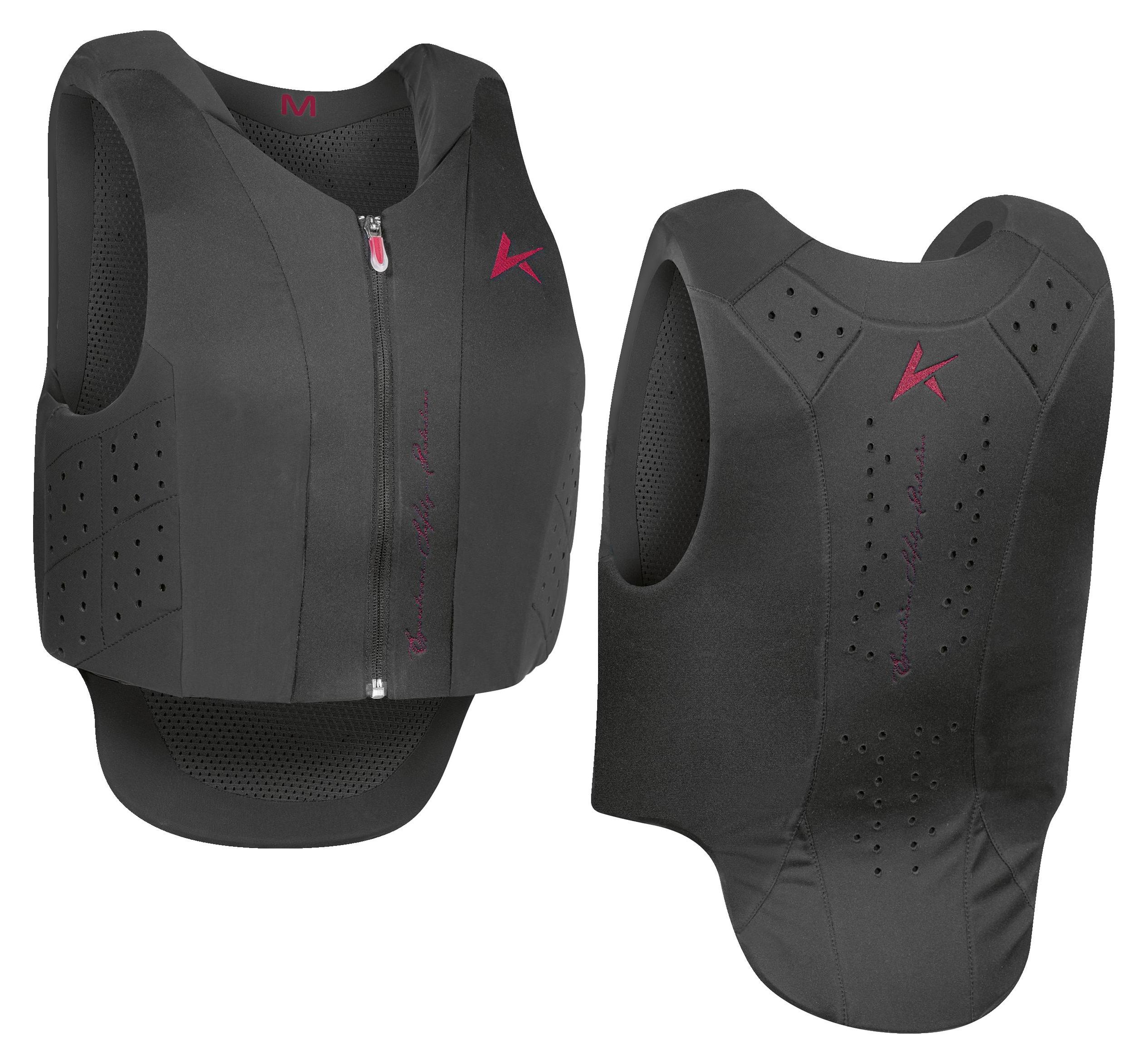 Komperdell Safety Vest Ultra Fit - Reitsport-Schutzweste EN Level 3, Farbe:schwarz, Größe:S