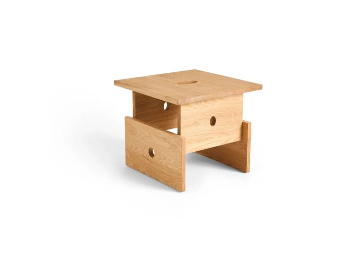 HAY Table basse Wood Box Chêne huilé