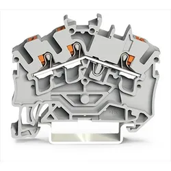 WAGO GmbH &amp; Co. KG 3-Leiter-Durchgangsklemme 2202-6305
