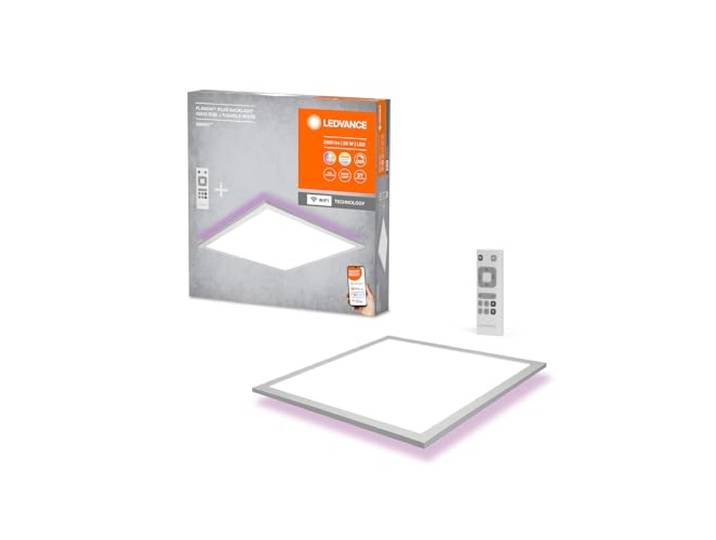 Ledvance LED WiFi Deckenleuchte weiß, 28 W 2000LM, 3000-6500K, 45x45 cm, Wandleuchte dimmbar, RGB Technologie, Smart+ Planon, steuerbar über App oder Sprachassistenten wie Alexa oder Google,