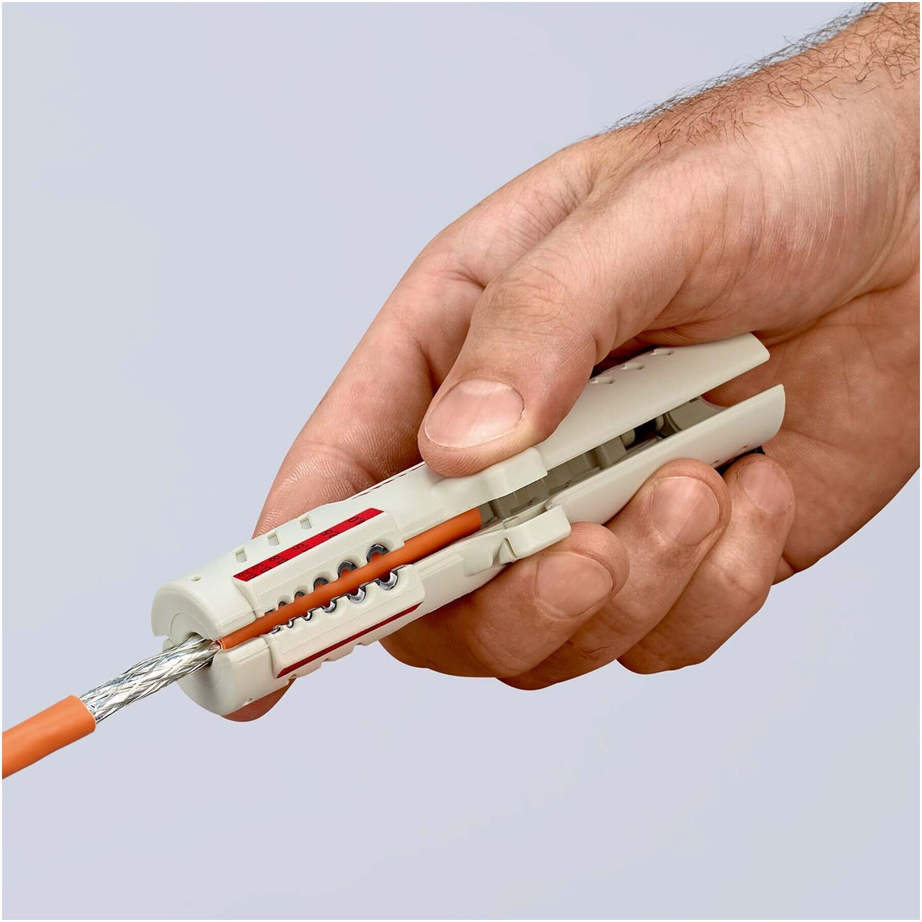 KNIPEX 16 65 125 SB Abmantelungswerkzeug für Datenkabel 125 mm)