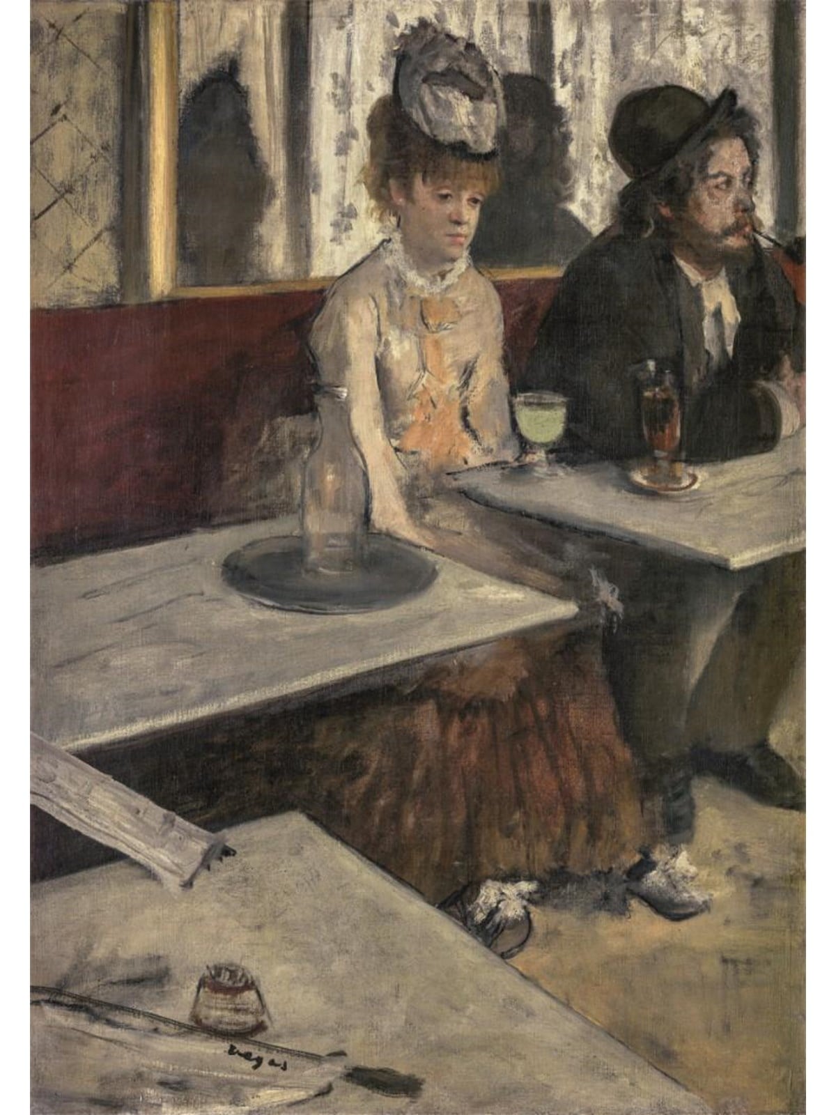 Clementoni Puzzle Museum Orsay Degas "Dans un café" 2023 1000 pieces 2D Puzzles