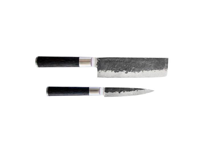 Satake Nakiri Kuro 18 cm et Petty 11 cm 2 pièces