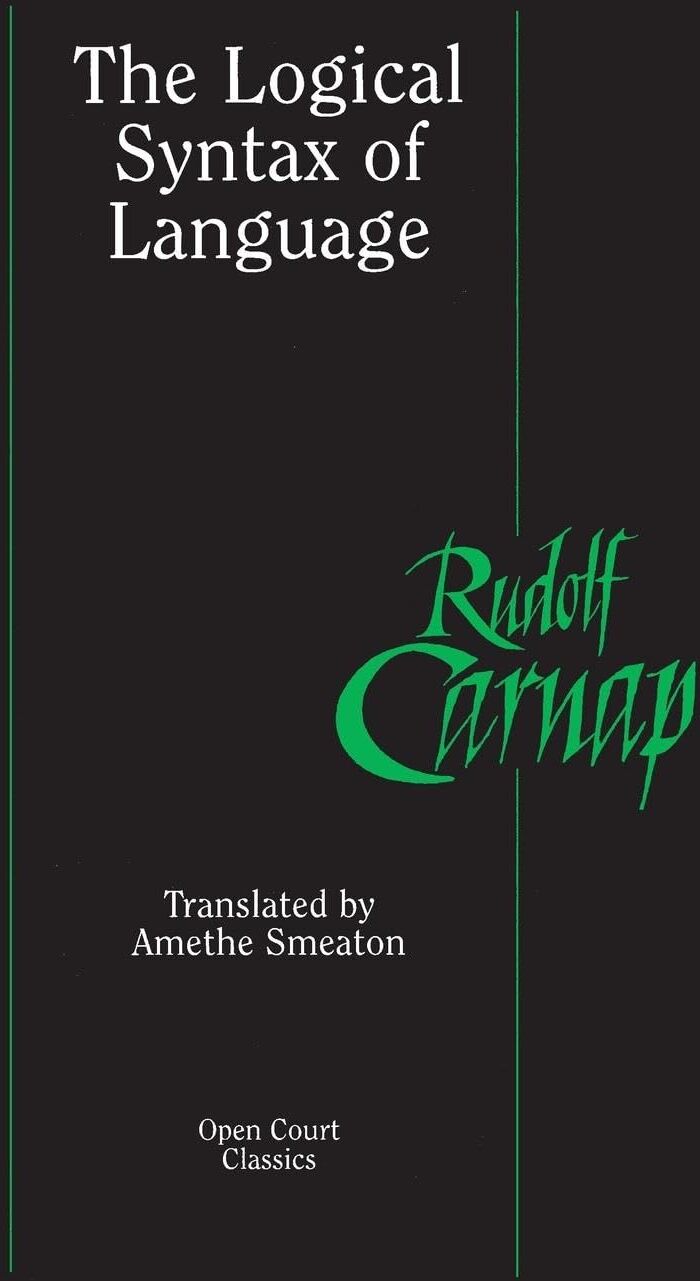Logical Syntax of Language (Open Court Classics) - Preis vom 09.10.2026 07:28:09 h