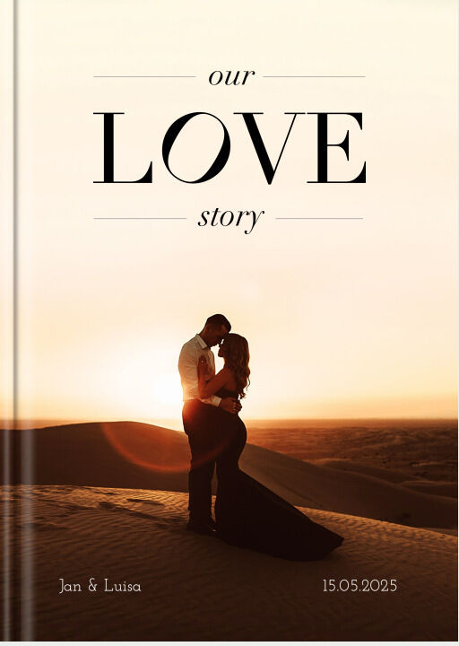Myposter Digital "Lovestory" im Format A4 hoch