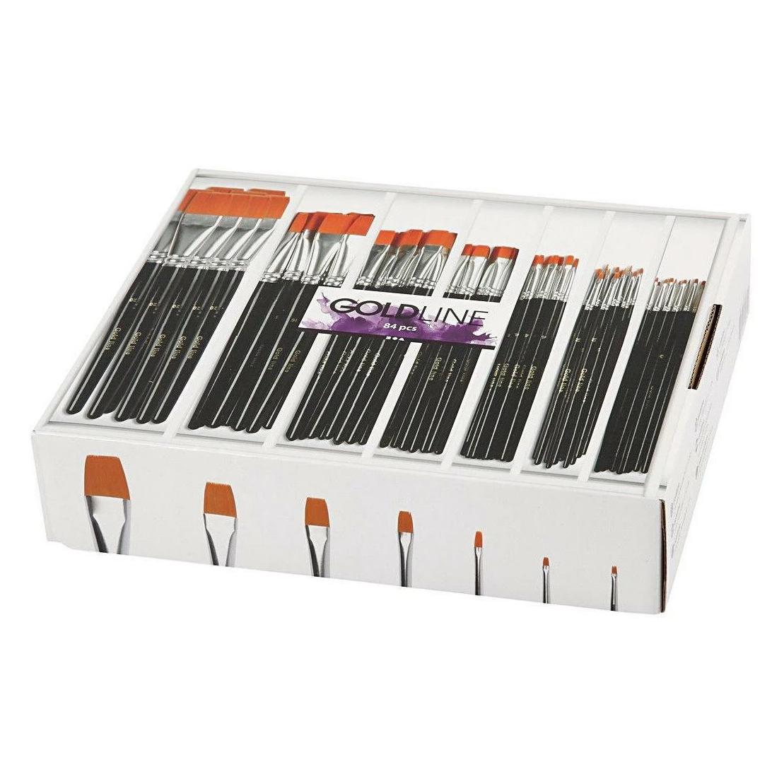 Creativ Company Nylonhaar-Pinsel 7 Grössen (24 mm) (10248)