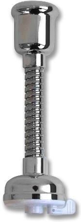 idro bric B0082 Rompigetto Pk Manicotto Con Aeratore Doccia Gomma E Metallo Cromo Lucido - B0082