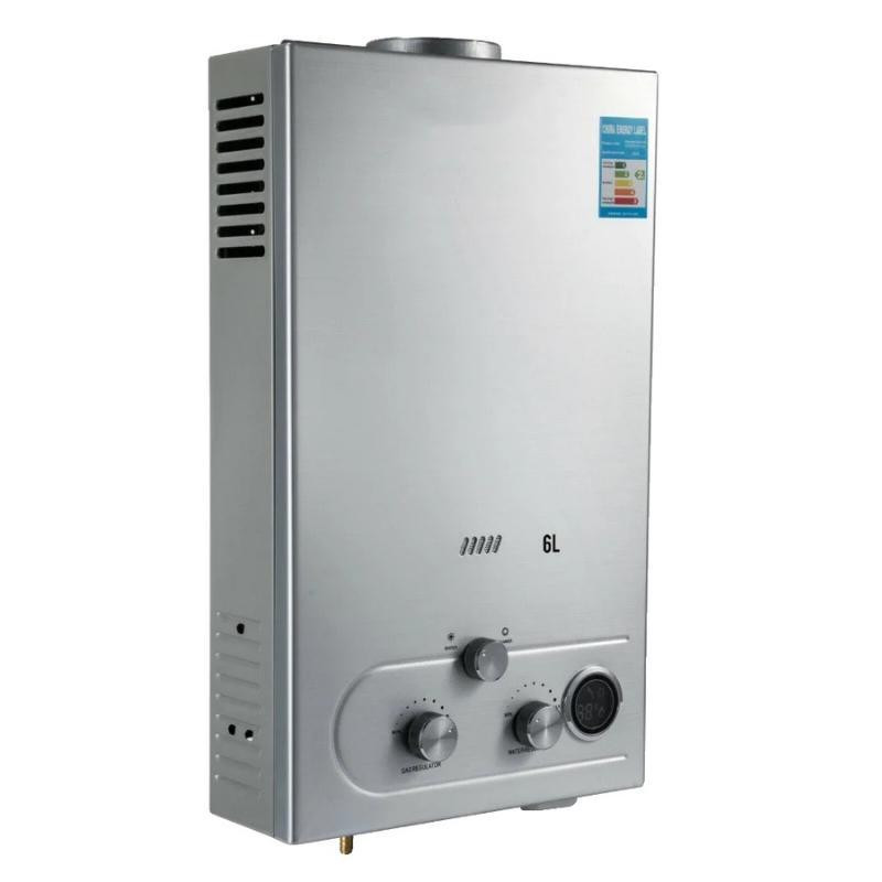 VEVOR Propane gasboiler, roestvrijstalen constructie, 6 liter, 12 kW, 2800 PA