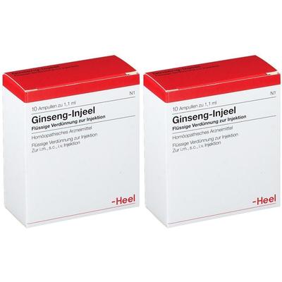 Ginseng Injeel Ampullen 2x 2x10 St