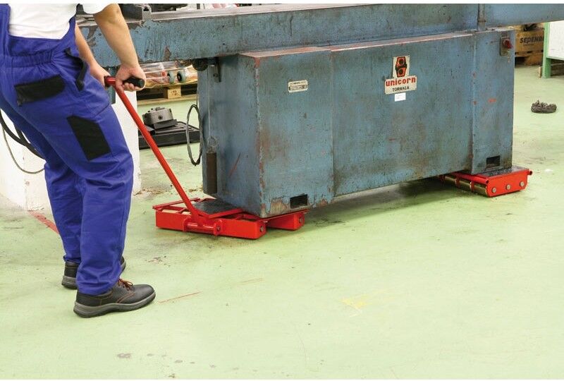 B2B Partner Set 1x Transportfahrwerk + 2x Transportroller, Tragfähigkeit 4900 kg