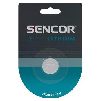 Sencor Einmal Lithium Batterie CR2032, 1-pack (1 Stk., CR2032) (13712506)