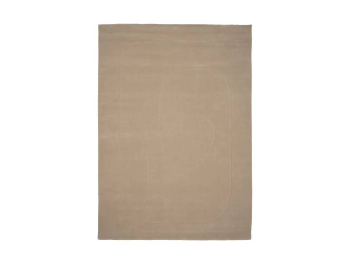 Linie Design Cursive Expanse Teppich Beige, 250x350 cm