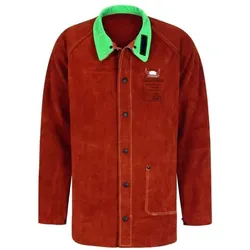 Weldas,  Schweisserschutz-Jacke, Unisex-Grösse: L (L)