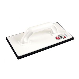 Schwan Reibebrett 277128, Zellkautschuk-Fugenbrett, 14 x 28 cm, aus Kunststoff, Moosgummibelag 8 mm