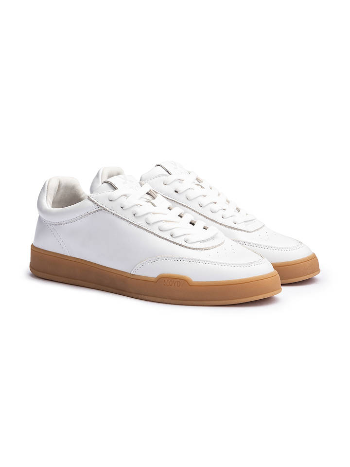 LLOYD Leder-Sneakers in Weiß - 42