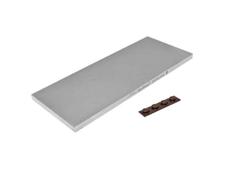 DMT Dia-Sharp® Diamant Schleifstein 10 Extrafein, Messerschärfer in Profiqualität, 25cm Wetzstein für Messer und Werkzeuge, Made in USA, D10E