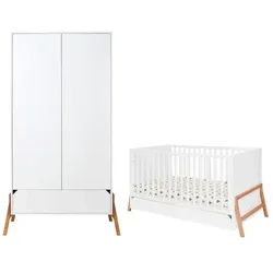 BABYZIMMER 2-teilig Lotta Weiß