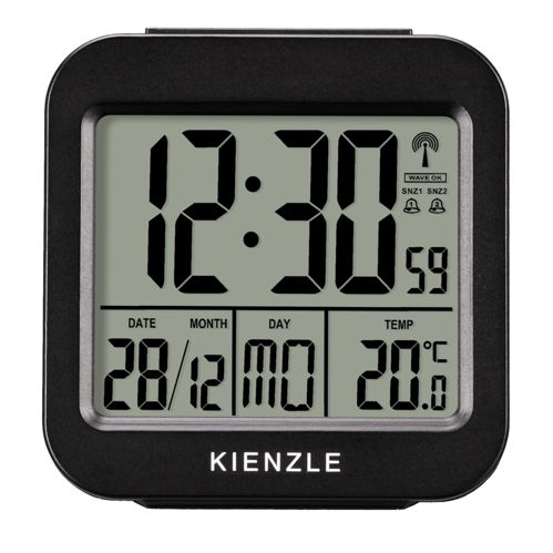 KIENZLE Reisewecker mit Innentemperatur