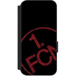 Nivocase Klapphülle für Google Pixel 9 Handyhülle aus Kunst Leder NIVOflip schwarz 1. FCN Fanartikel Textur (Google Pixel 9), Smartphone Hülle, Schwarz