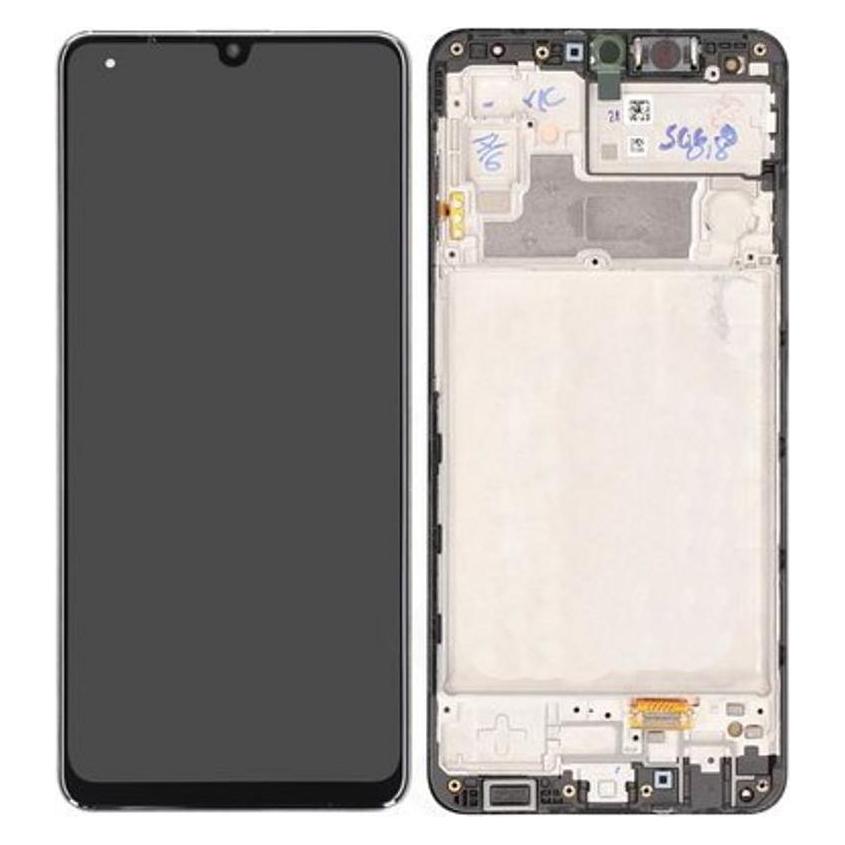 Samsung LCD + Touch + Frame für M325F Galaxy M32 (Display, Samsung Galaxy M32) (GH82-26193A)
