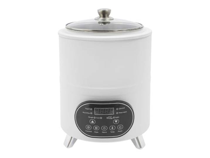 Joghurtbereiter, 8L Joghurtmaschine Multifunktional mit Zeitanzeige, Weiß Yogurt Maker für Griechischer Joghurt, Käse, Natto, Reiswein