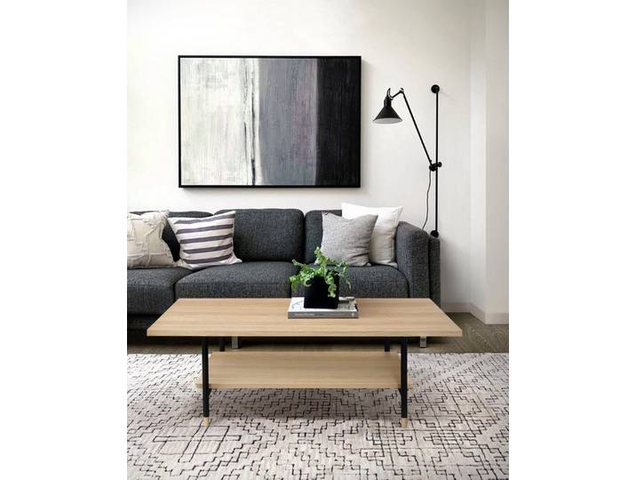 Woodman Couchtisch Jugend, Holzfurnier aus Eiche, FSC®-zertifiziert