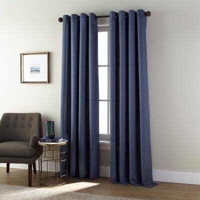 Nanshing Joplin Room Darkening Grommet Single Curtain Panel
