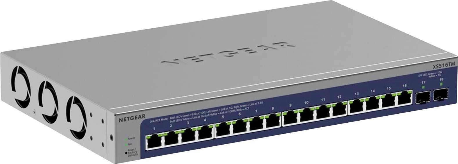 NETGEAR XS516TM, Managed, L2/L3/L4