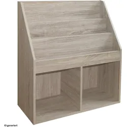 HTI-Living, Kinderregal, Bücherregal fürs Kinderzimmer Sonoma Thekla (73 x 30 x 80 cm)