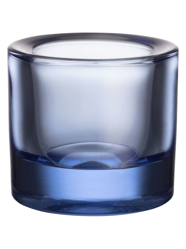 iittala Windlicht ''Kivi'' in Blau - (H)7 cm - onesize