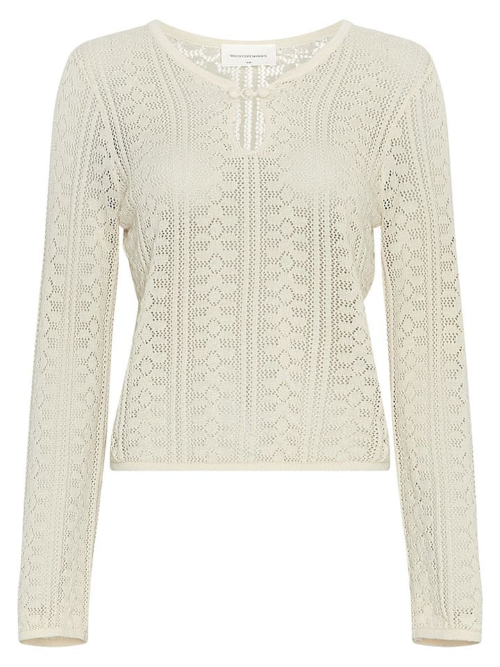 MOSS COPENHAGEN Pullover in Creme - XS/S