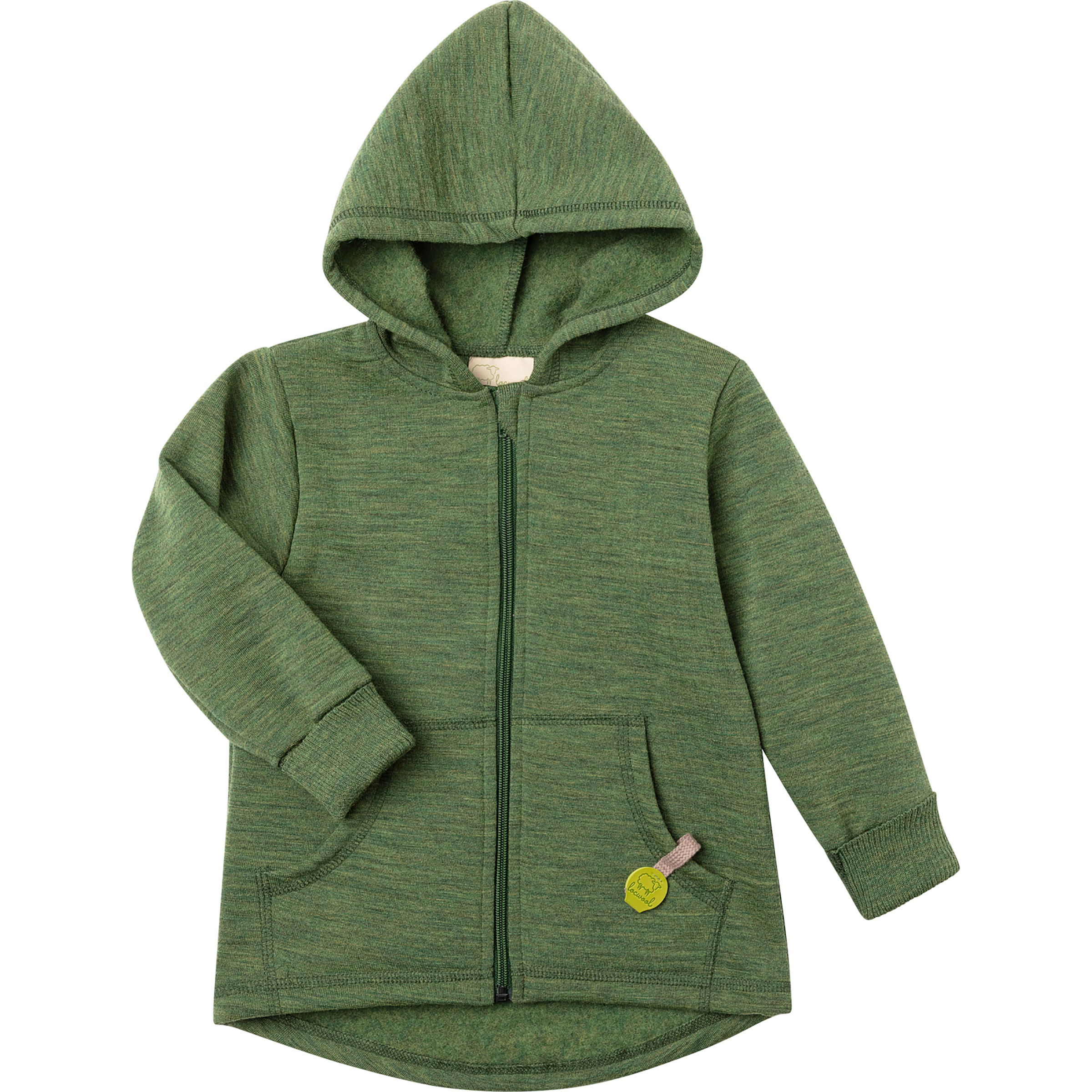 Engel Kapuzen Kinder Freizeitjacke, Parkas oliv Größe 104 Lifestyle Geruchsneutralisierend Merinowolle