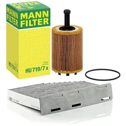 Inspektionspaket MANN-FILTER Filtersatz für VW GOLF VI AUDI A3 TT SKODA OCTAVIA