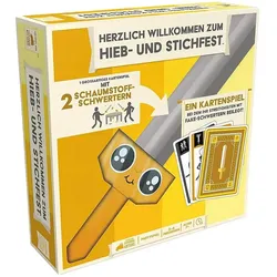 Exploding Kittens Herzlich Willkommen zum Hieb- und Stichfest (Deutsch, 3 - 6 Spieler)