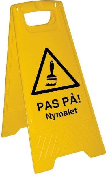 Denfoil Nymalet, Pas På Skilt, Plast, 600x300 Mm