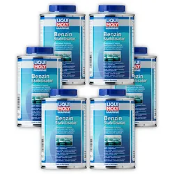 6x Additiv LIQUI MOLY 25008 Marine Benzinstabilisator 2 + 4 Takt Kraftstoff 500ml